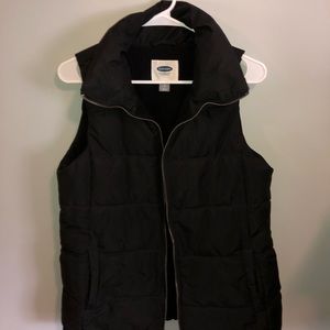 Old Navy black vest size small